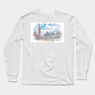 London - Houses of Parliament Long Sleeve T-Shirt